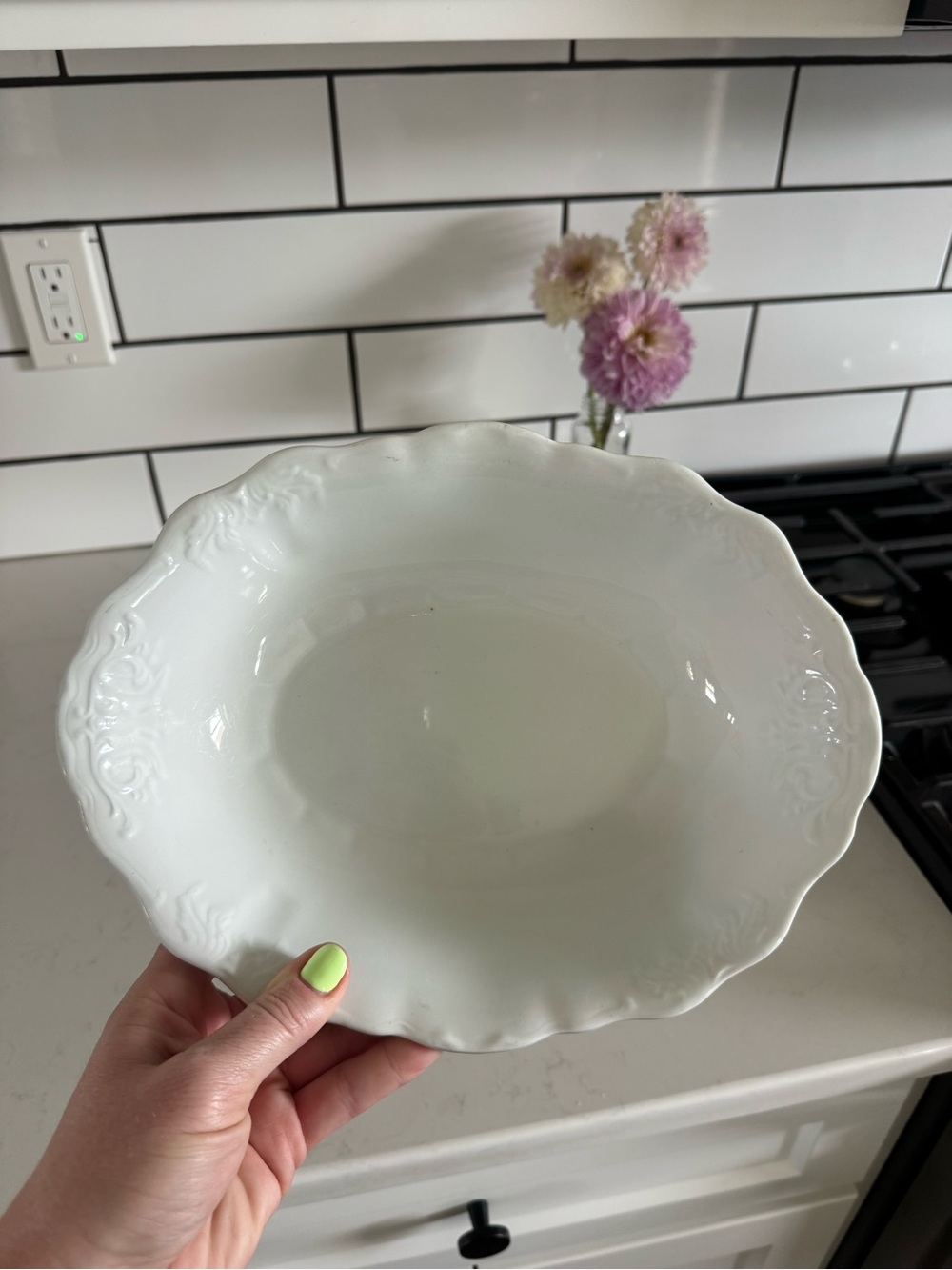 Vintage Johnson Bros Ironstone platter